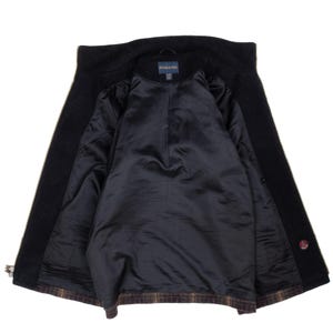 Cappotto/giacca vintage Pendleton in lana a quadri marroni, anni 2000, taglia XL immagine 6