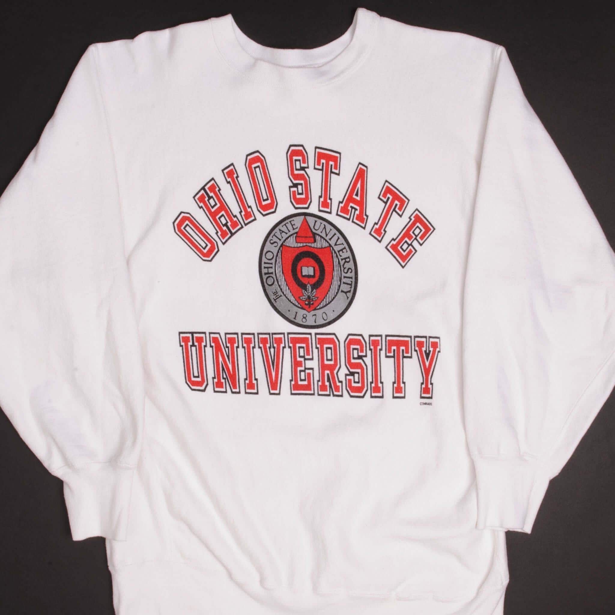 Vintage Champion Reverse Weave Ohio State Sweatshirt 1980s Size Xl