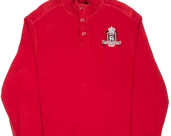 Vintage polo ralph lauren madison ave henley turtleneck sweater 1990s 2xl