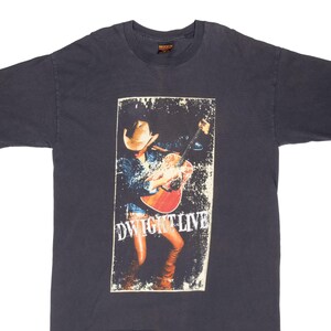 Vintage dwight yoakam dight live 1995 tee shirt xl made in usa