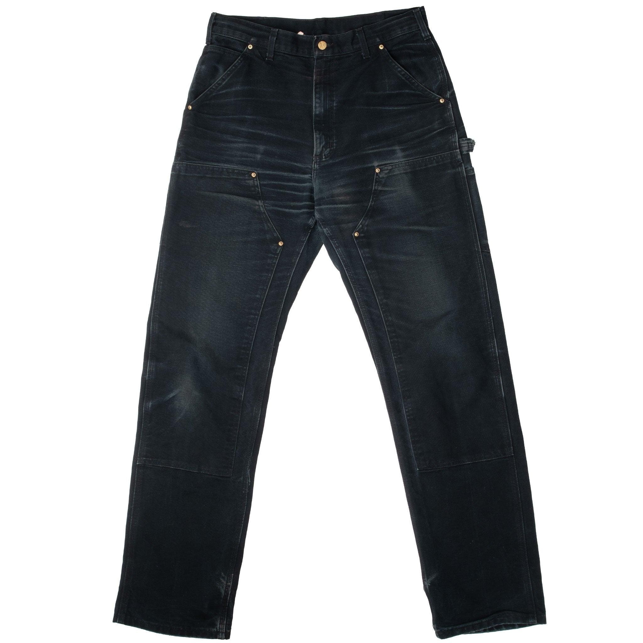 Carhartt Black Double Knee 33 - Etsy