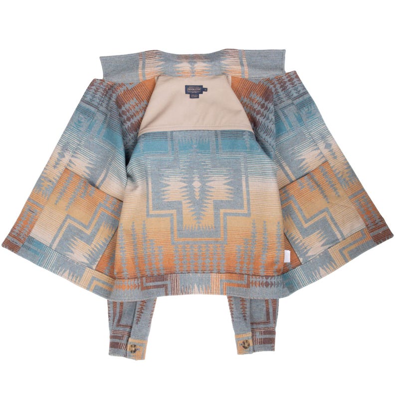 Vintage pendleton navajo aztec wool jacket 2000s size xl image 6