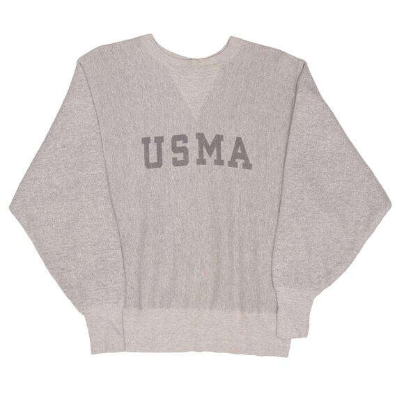 Vintage Champion Usma Reverse Weave Sweatshirt 1970s Size Medium