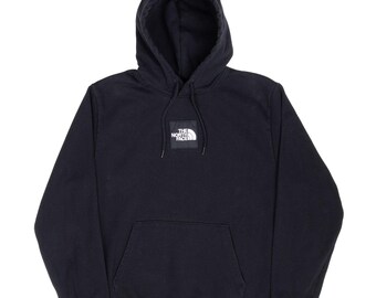 The north face black hoodie sweatshirt 2000s size xl