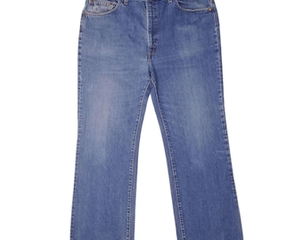 Levi's 517 Vintage W30 L30 Jeans Dark Blue Stonewash Faded 80s