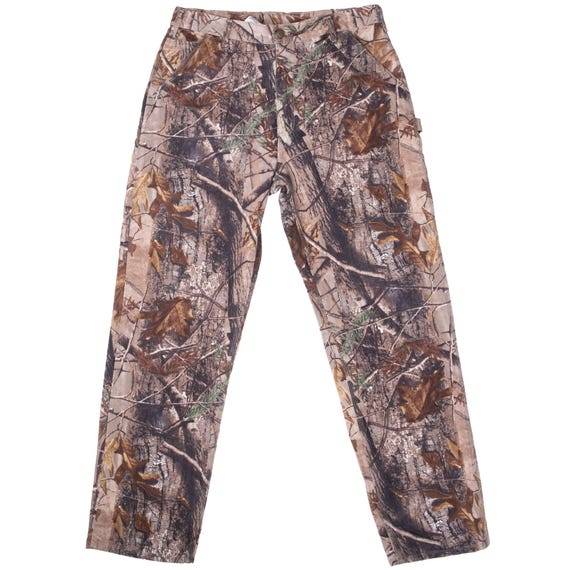 Vintage Carhartt Realtree Aphd Camo Carpenter Work Pants B235cap