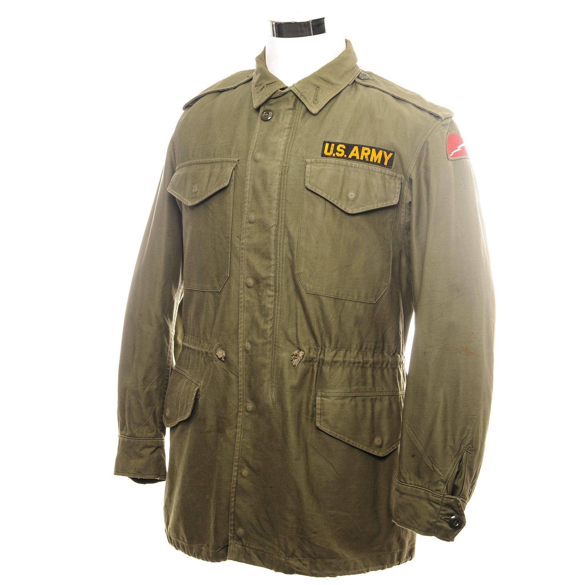 Vintage Us Army M51 Field Jacket 1963 Vietnam War 78th Infantry