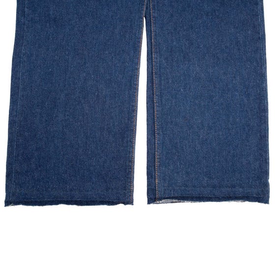 Vintage Levis 501 Indigo Dark Wash Jeans 1980s Size 40x28 Made in