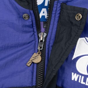 Vintage ncaa kansas city wildcats heavy windbreaker jacket 1990s large image 5