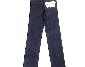 Vintage levis 716 orange tab jeans 1977 size 25x31 made in usa deadstock