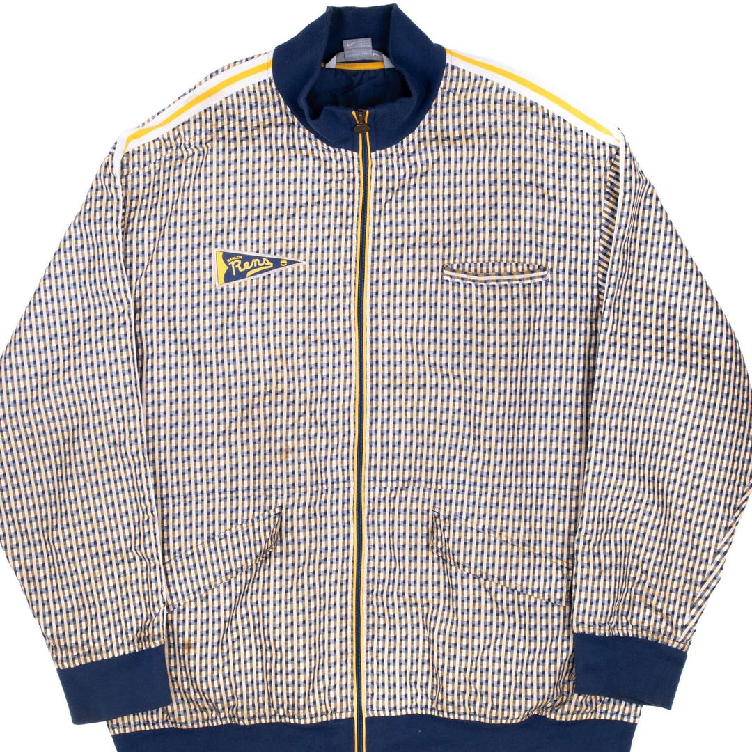 Harlem Rens Jacket Vintage Nike Ny Harlem Rens Basketball Windbreaker Jacket 2000s Xl - Etsy