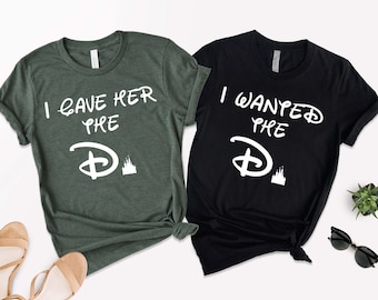 Funny Matching Disney Couple Shirts, Magic Kingdom Group Tee