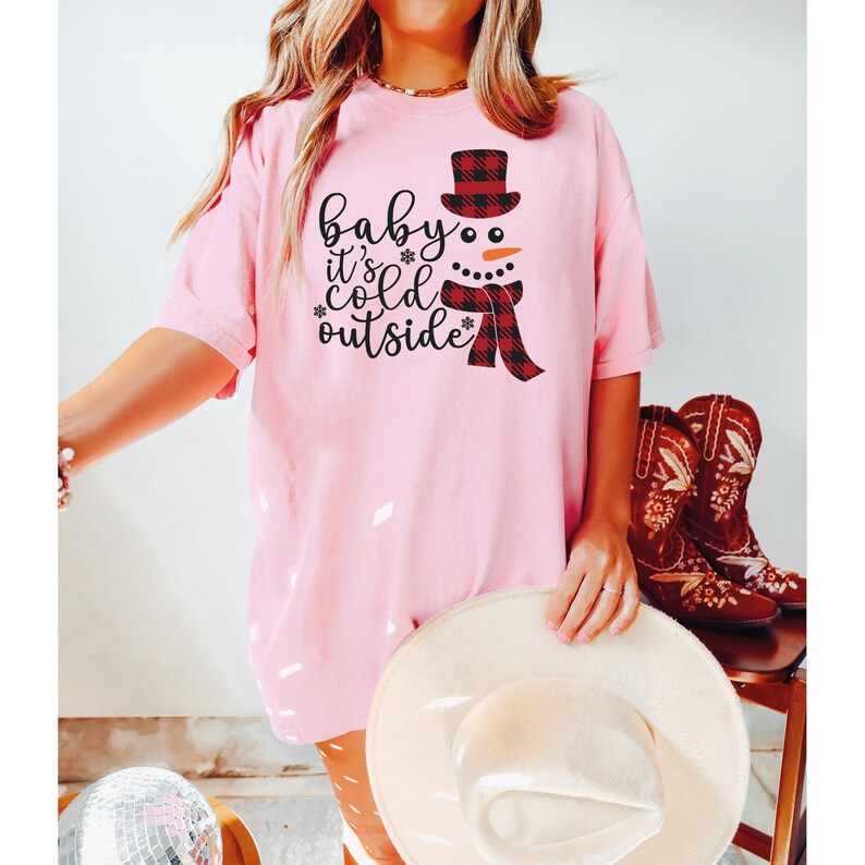 Baby It's Cold Outside Shirt, Merry Christmas, Christmas Love Shirt