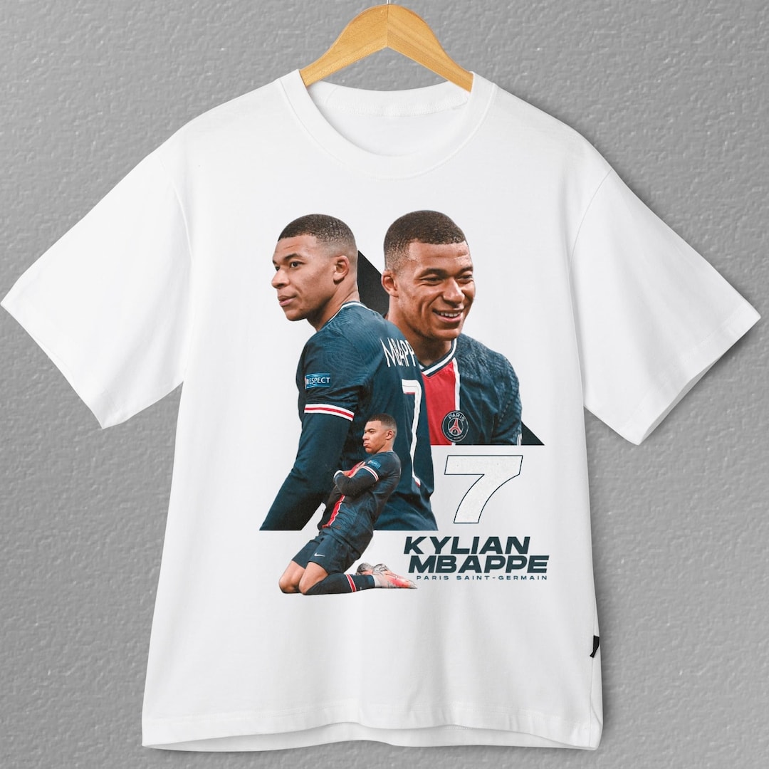 Kylian Mbappe Shirt, Soccer Merch Shirt, France Soccer Tee, Y2k Graphic