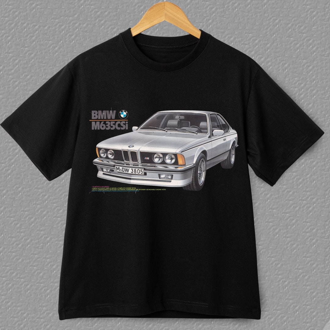 BMW M635csi T-shirt Car Lover Shirt Vintage Car Shirt - Etsy