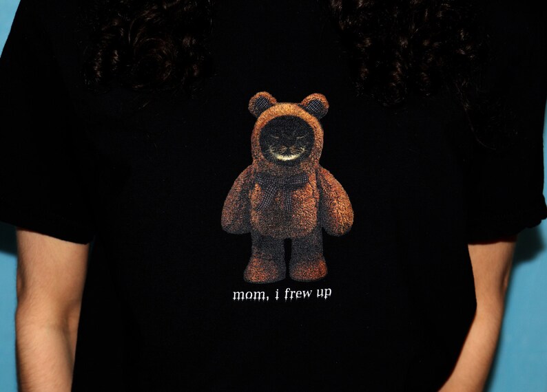 Mom I Frew up Tshirt Funny Shirt Meme Shirt Cute Cat Etsy