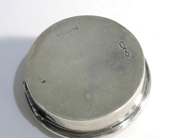 Antique Dominic & Haff Sterling Silver Pill Box - image 6