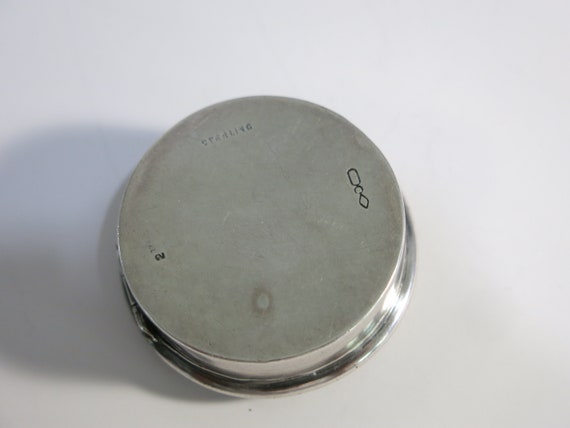 Antique Dominic & Haff Sterling Silver Pill Box - image 5