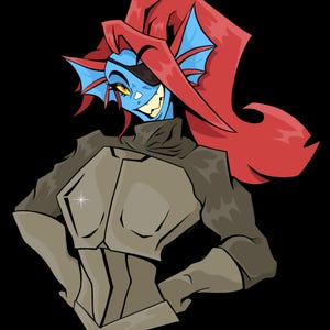Undyne Fridge Magnet *PRE-ORDER*