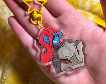 Undyne Acrylic Keychain
