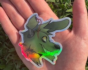 Holographic Springtrap Sticker