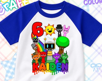 Custom Sprunk Birthday Raglan Shirt: Personalized Family Unisex Tee, Christmas Gift