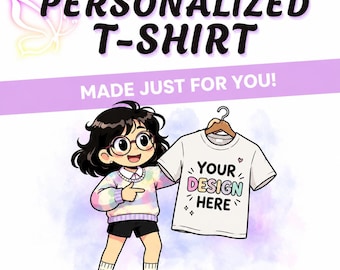 Personalized Custom Logo Shirts: Custom Design Family Tee, All Sizes, Gift for Children