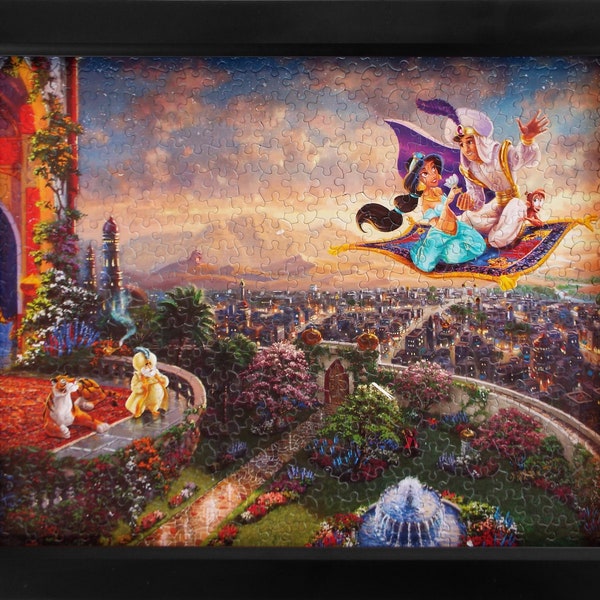 Thomas Kinkade, Puzzle encadré Aladdin