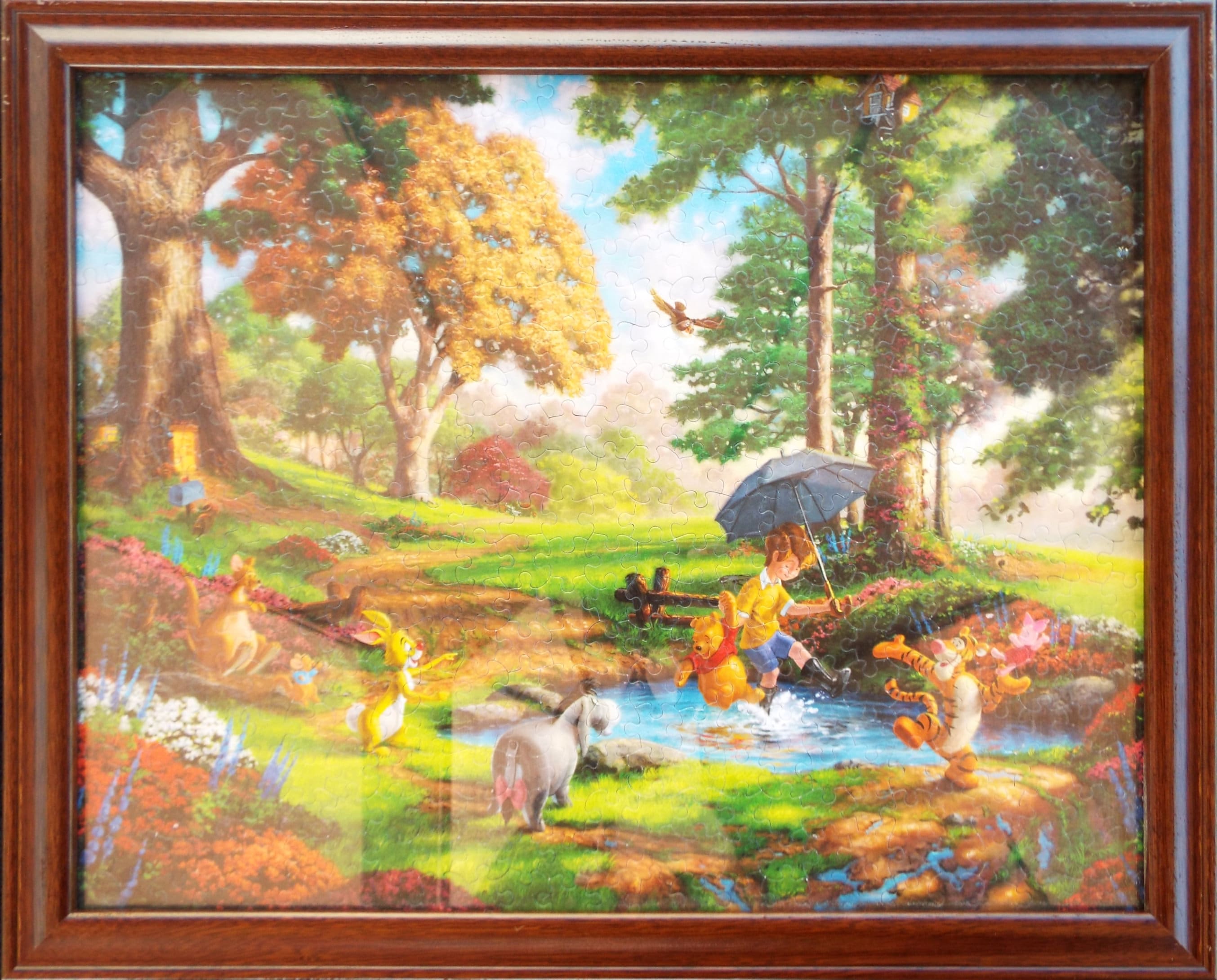 Thomas Kinkade Pooh - Etsy