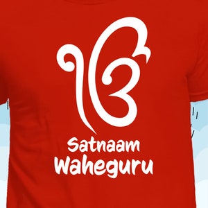 Satnaam Waheguru | 100% Soft Cotton | Premium Quality Print
