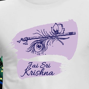 Jai Sri Krishna | 100% Soft Cotton | Premium Quality Print