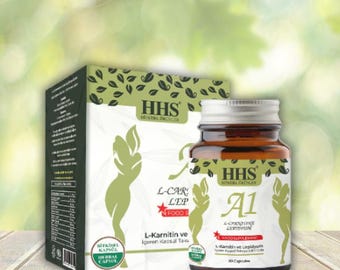 HHS A1 L-Carnitine & Lepidium – Premium Herbal Blend 1 month