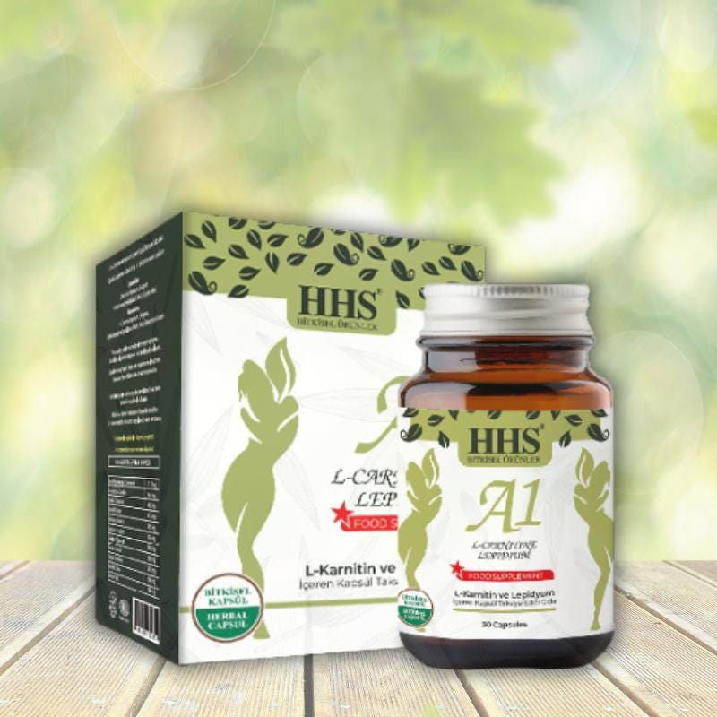 HHS A1 L-Carnitin & Lepidium Kräutermischung - 1 Monat