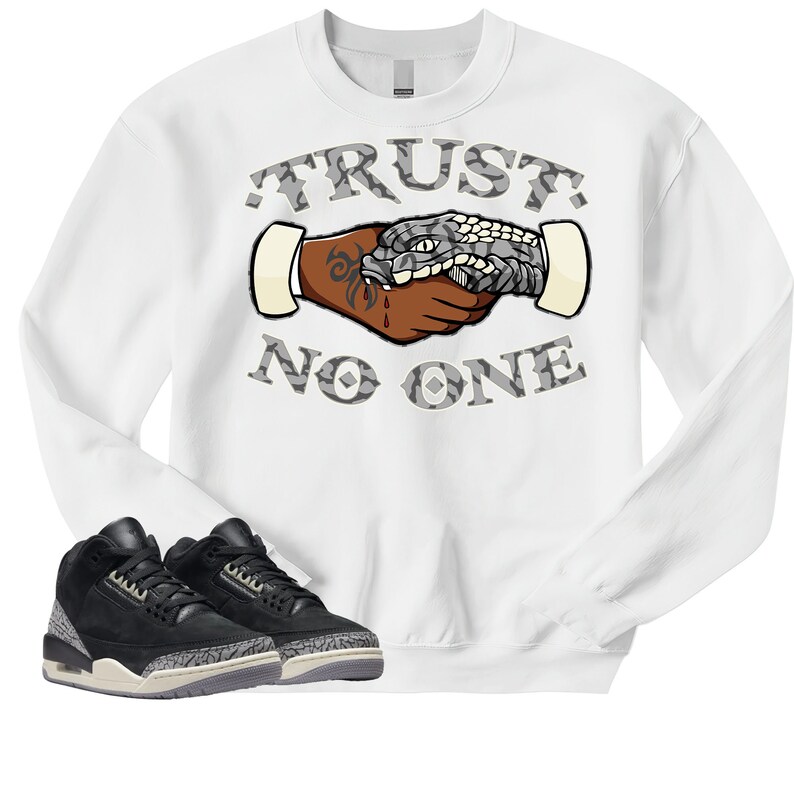 Trust No One Snake T-shirt, Sweatshirt, Hoodie, Shirt for Sneakerhead ...