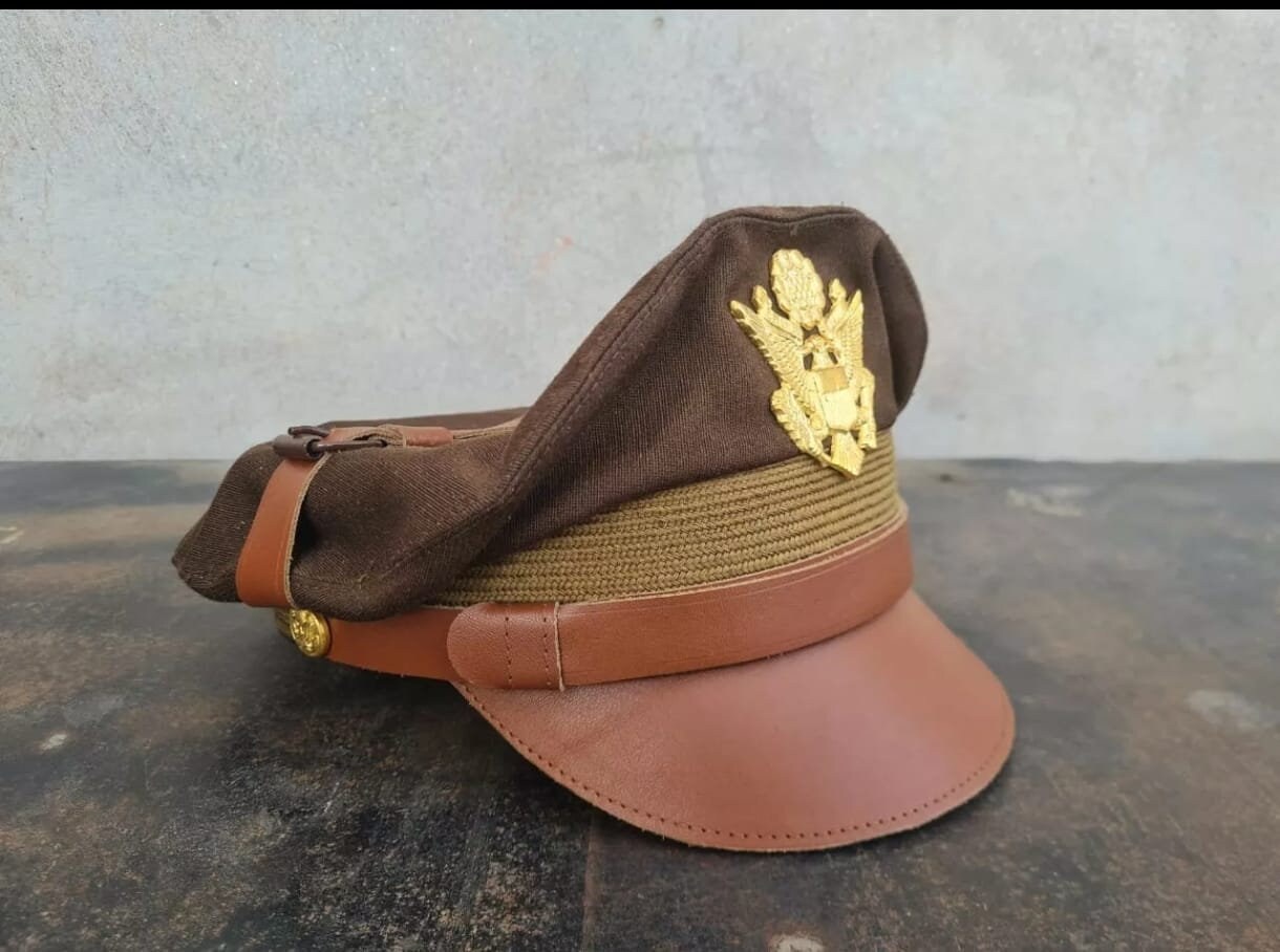 米軍納品・U.S.ARMYブルードレス用制帽(尉官用) 【USAAF アメリカ陸軍