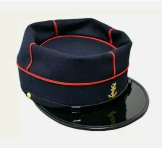 Légion étrangèreフランス外人部隊　ケピ帽 French Army Kepi Hat Foreign Legion White and Black Kepi