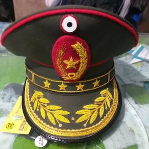 Replica Paraguay Army General Hat Cap High Quality