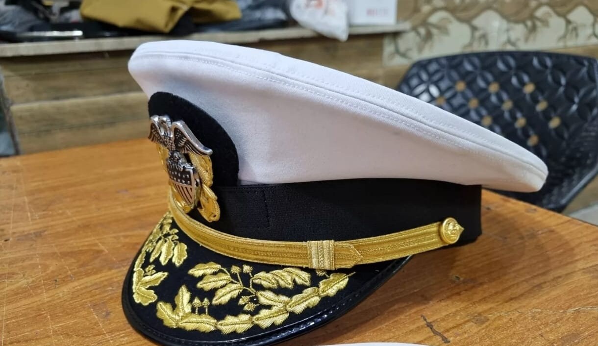WW2 将校用帽子　第二次世界大戦 アメリカ 海軍中佐　US ARMY/米軍 WW2 将校用帽子 第二次世界大戦 アメリカ 海軍中佐 US ARMY/米軍