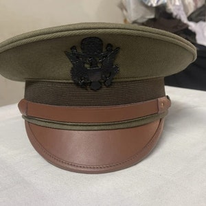 M1912 USA army officer visor cap all sizes available