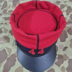 French kepi mod 1884 red Garance - WW1 Quality reproduction