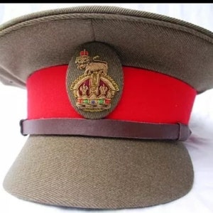 WW1 British Army Colonel / Staff Officer cap Replica All Sizes Available