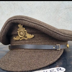 WW1 British Army Royal Artillery Officers Service Dress Cap