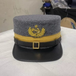 American Civil War Confederation Naval Officer Kepi Reproduction Rare all sizes available.