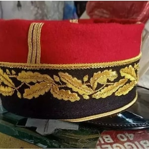 WW1 French General Kepi handmade high Quality not a cheap Replica