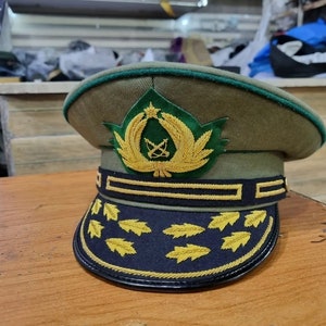 WW2 Chilean army  general officers&#39; visor cap | Military Headgear