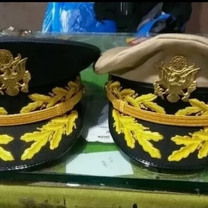 USA army general set of two caps all size available ww2
