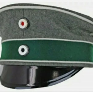Gorra de oficiales del ejército alemán de la Primera Guerra Mundial, réplica vintage, todos los tamaños disponibles