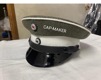 Ww1 German  Crusher Cap  customize piping colour  style and Cap colours replica high Quality not a cheap Replica