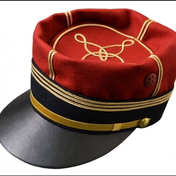 Kepi D'officcer Forme Foulard Three of them different  Ranks General,Capitaine,Lieutenant choose one