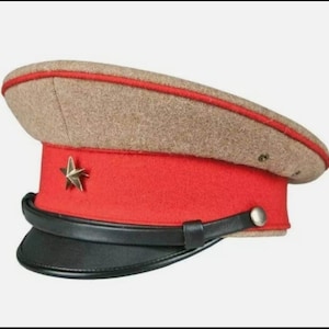 Japanese Militaria WW2 Japanese Officer Visor Cap